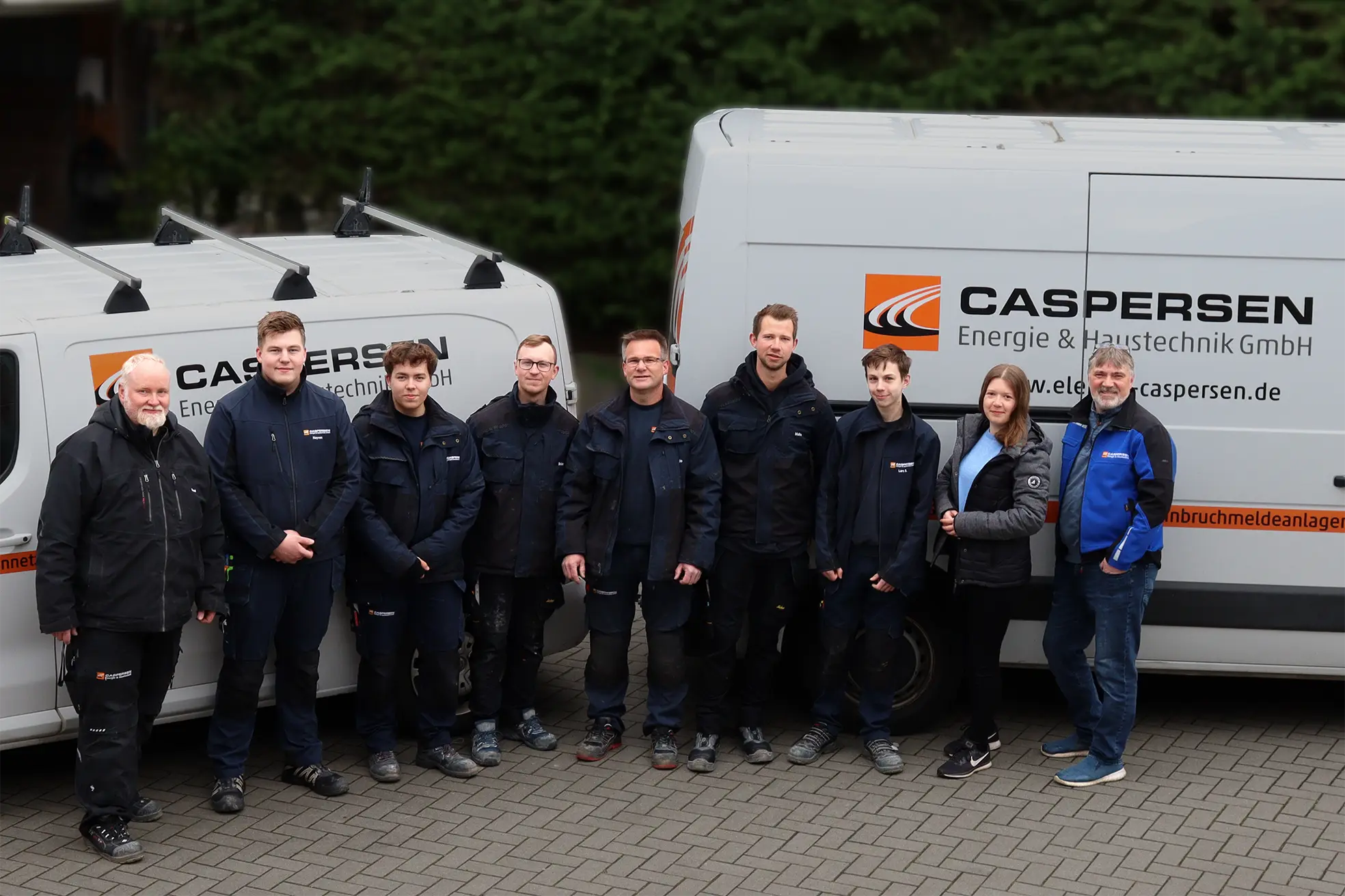 Das Team von Elektro Caspersen